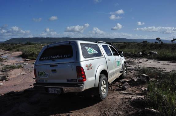 A Fiona nos leva através da Gran Sabana, na Venezuela